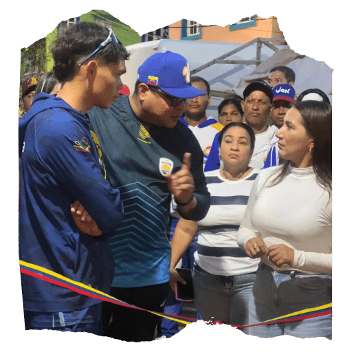Presidente IDES Jesús Márquez con Gobernadora Estado Sucre Jhoanna Carrillo