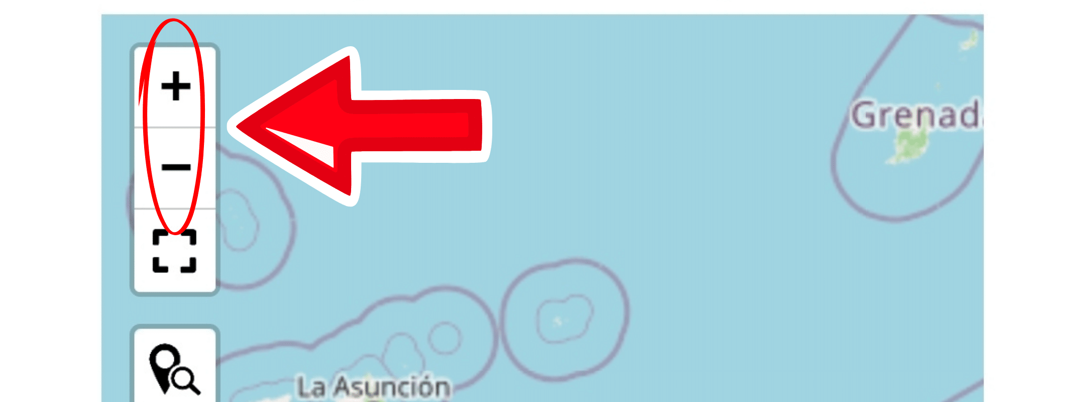 Tooltip para zoom en el mapa